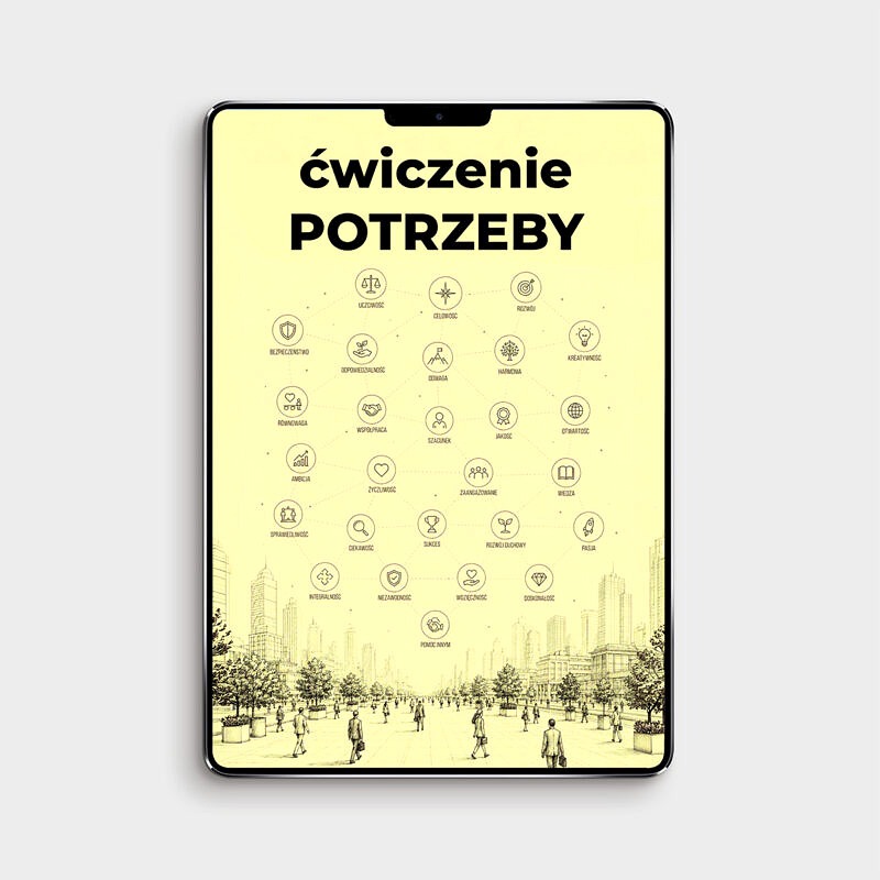 Odkryj, czego najbardziej dziś potrzebujesz. Ćwiczenie na potrzeby